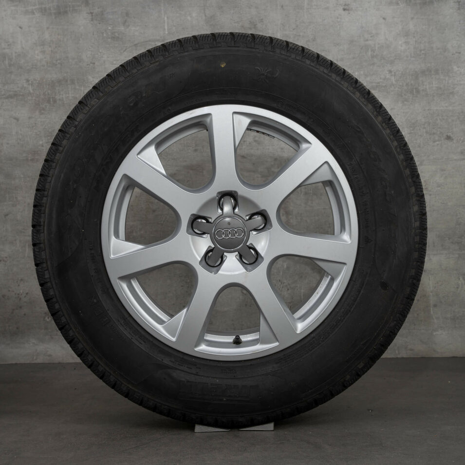 Audi Alufelge 8r0601025e 17 Zoll 7 0 Inch 5x112 37et Glanz Silber Fel3025477167ou