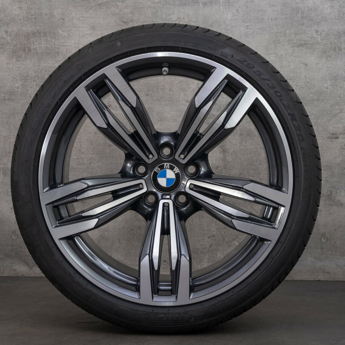 Original BMW Styling M433 – 2284450 | 2284451 M6 Felgen 20 Zoll 