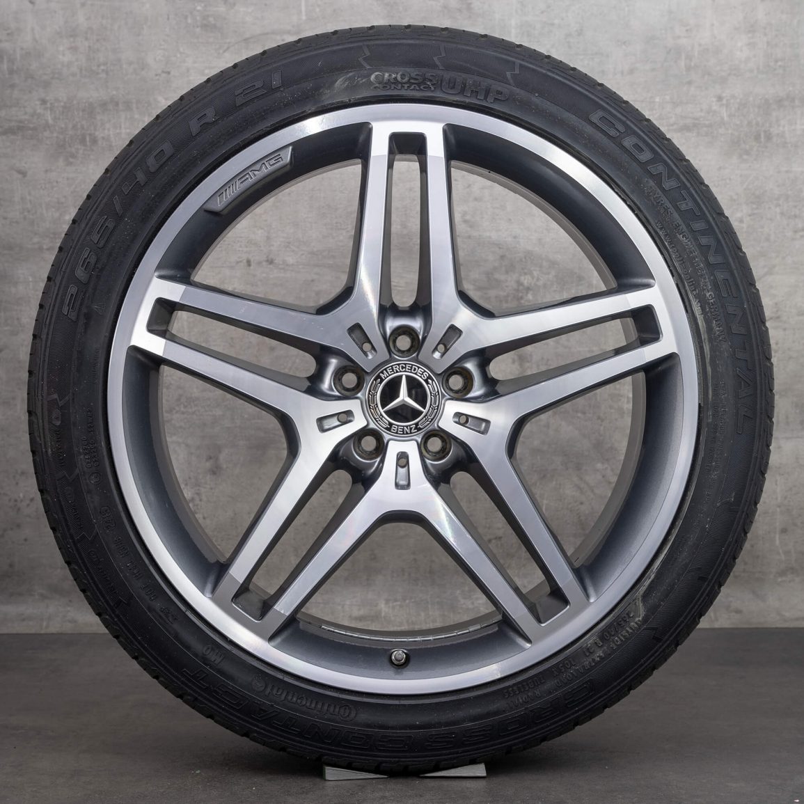 Original AMG M-Klasse ML Felgen 21 Zoll - A1664012102