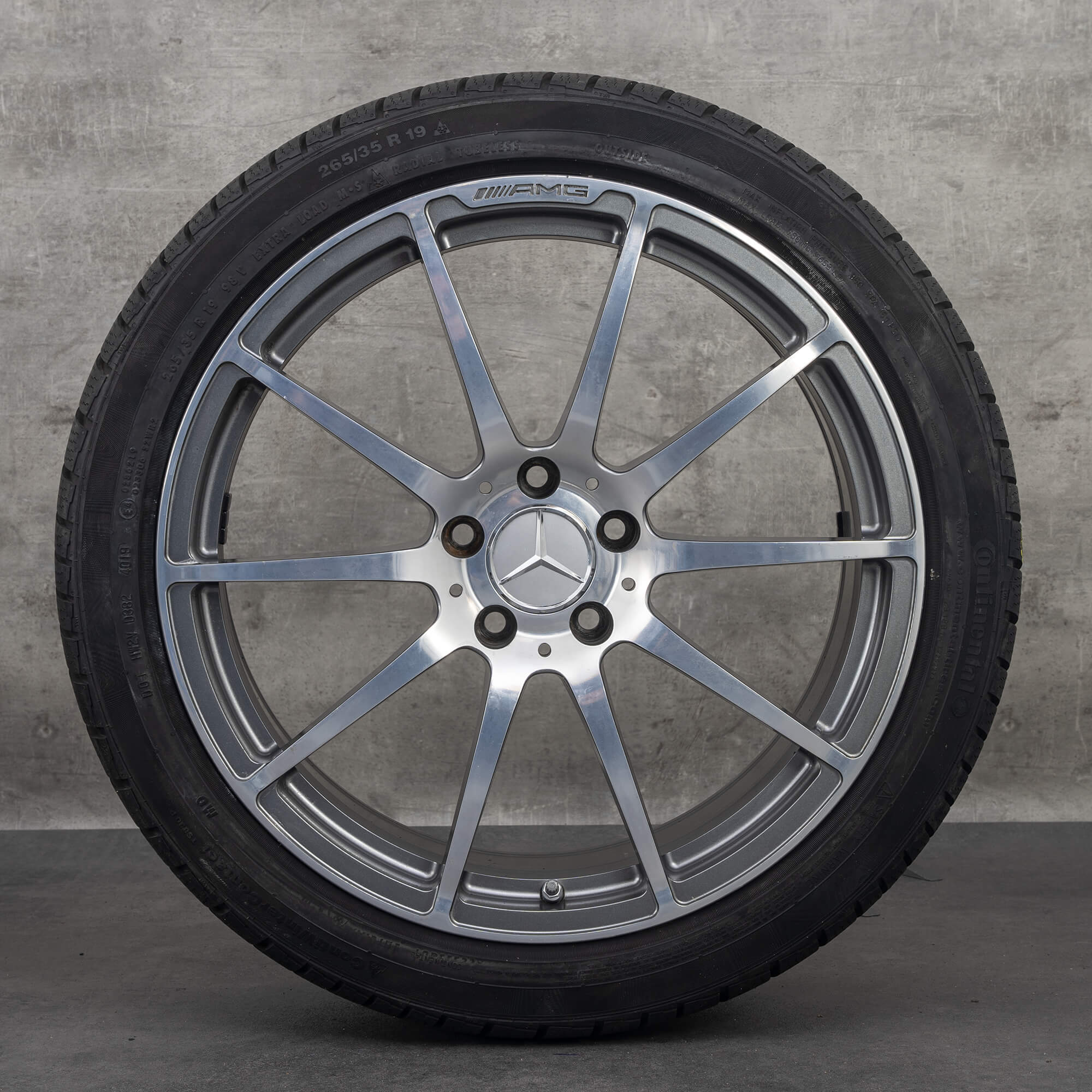Original AMG SLS Felgen 19 Zoll - A1974011300 | A1974011400