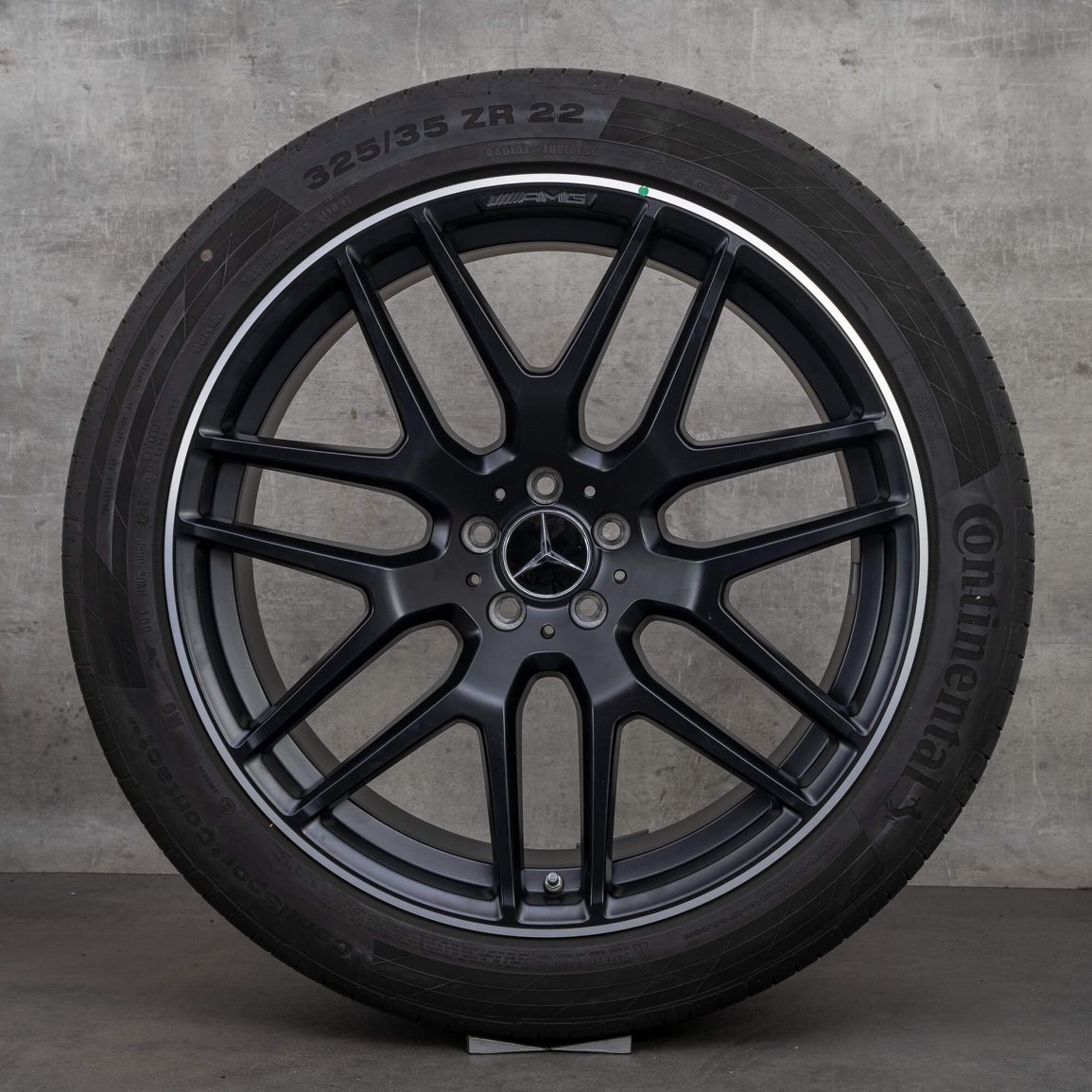 Original AMG Kreuzspeichen-Design Felgen 22 Zoll - A2924012400  